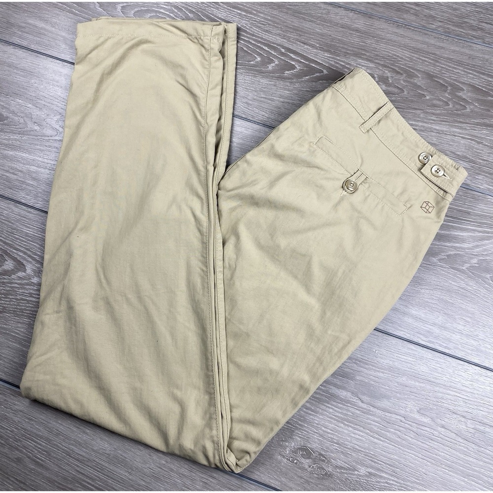 Clothing Arts Men's Pcubed Pick Pocket Proof Travel Pants Beige Size 36 X 34